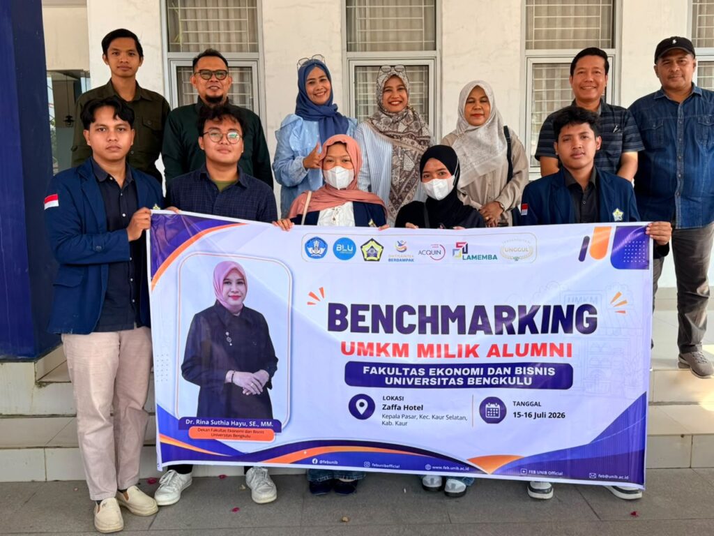 BENCHMARKING UMKM MILIK ALUMNI FAKULTAS EKONOMI DAN BISNIS UNIVERSITAS BENGKULU