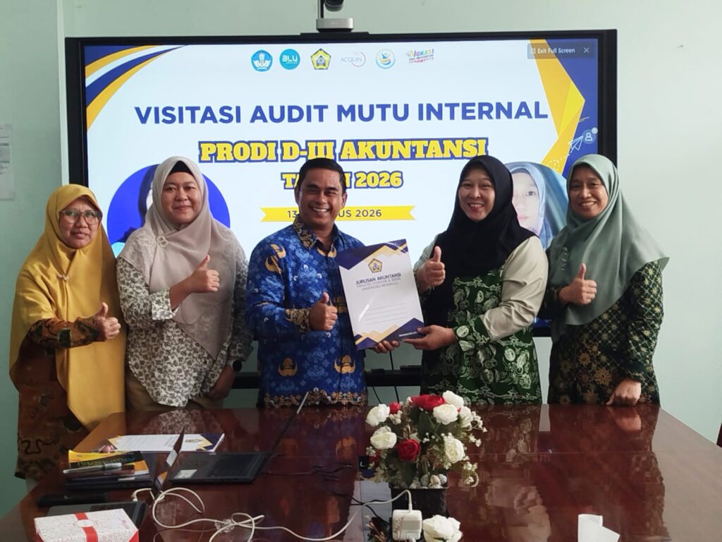 Visitasi Audit Mutu Internal Program Studi D3 Akuntansi Dorong Penguatan Mutu Akademik